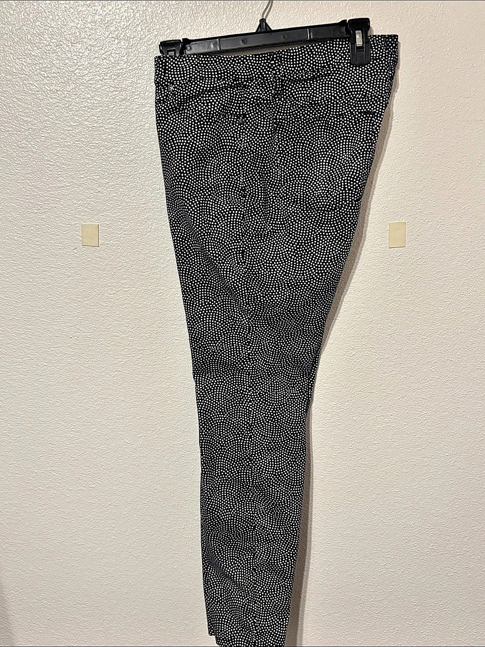 Needle & Cloth Skinny Ankle Pants Polka Dot Waist 10
